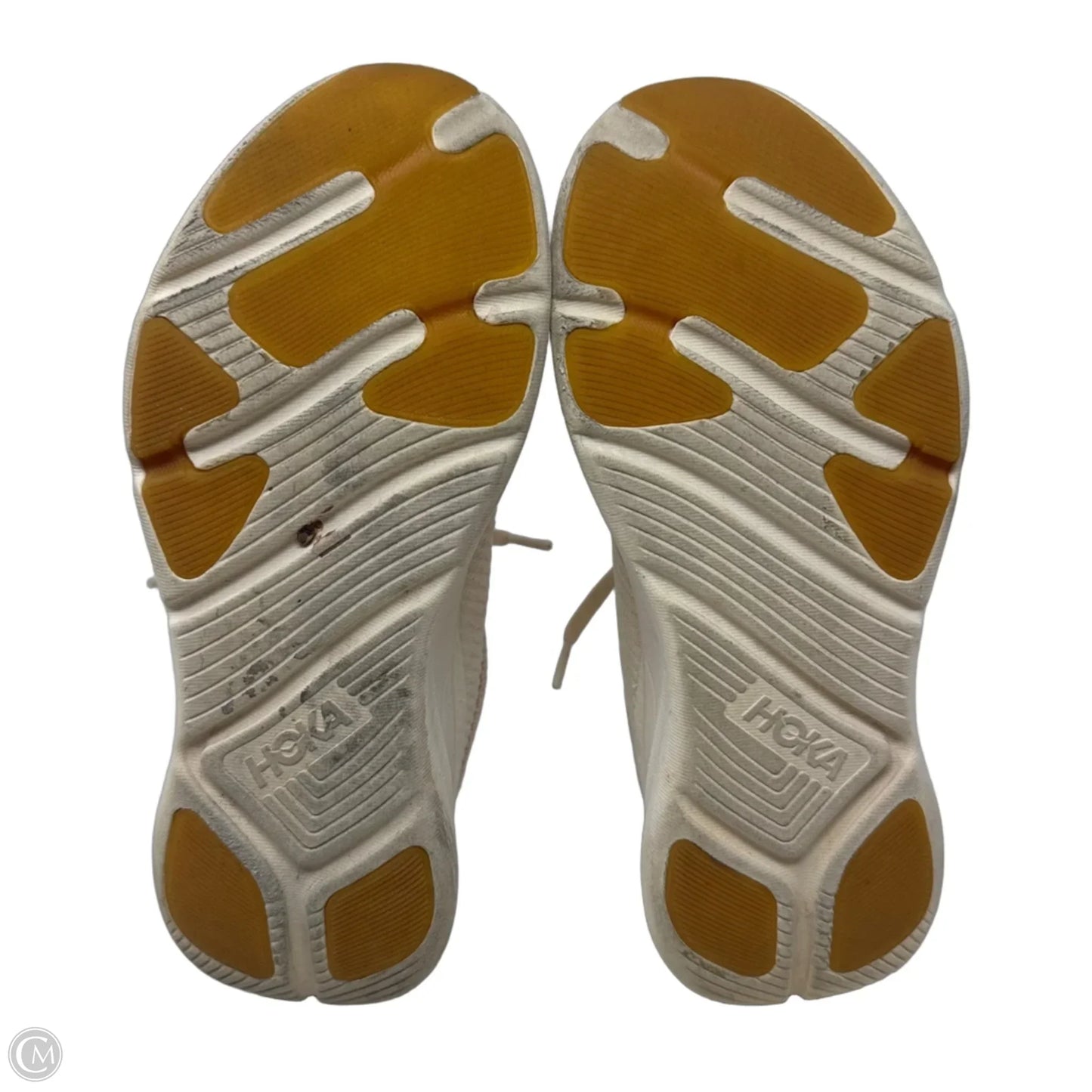 Shoes Athletic By Hoka In Peach, Size: 8