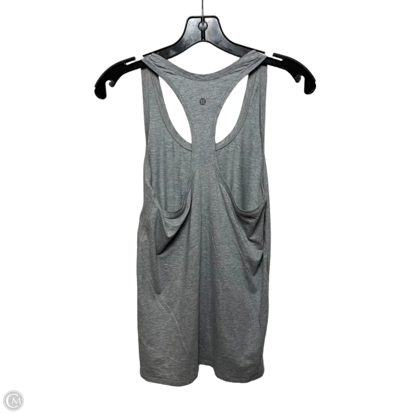 Athletic Tank Top By Lululemon In Grey, Size: M/L ESTIMATED