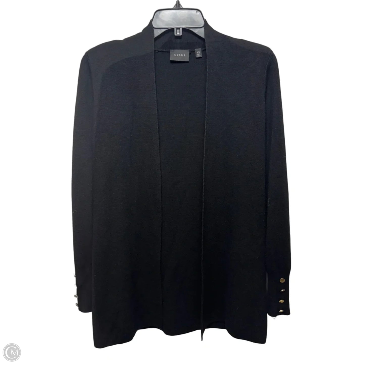 Sweater Cardigan By Cyrus In Black, Size: Xs