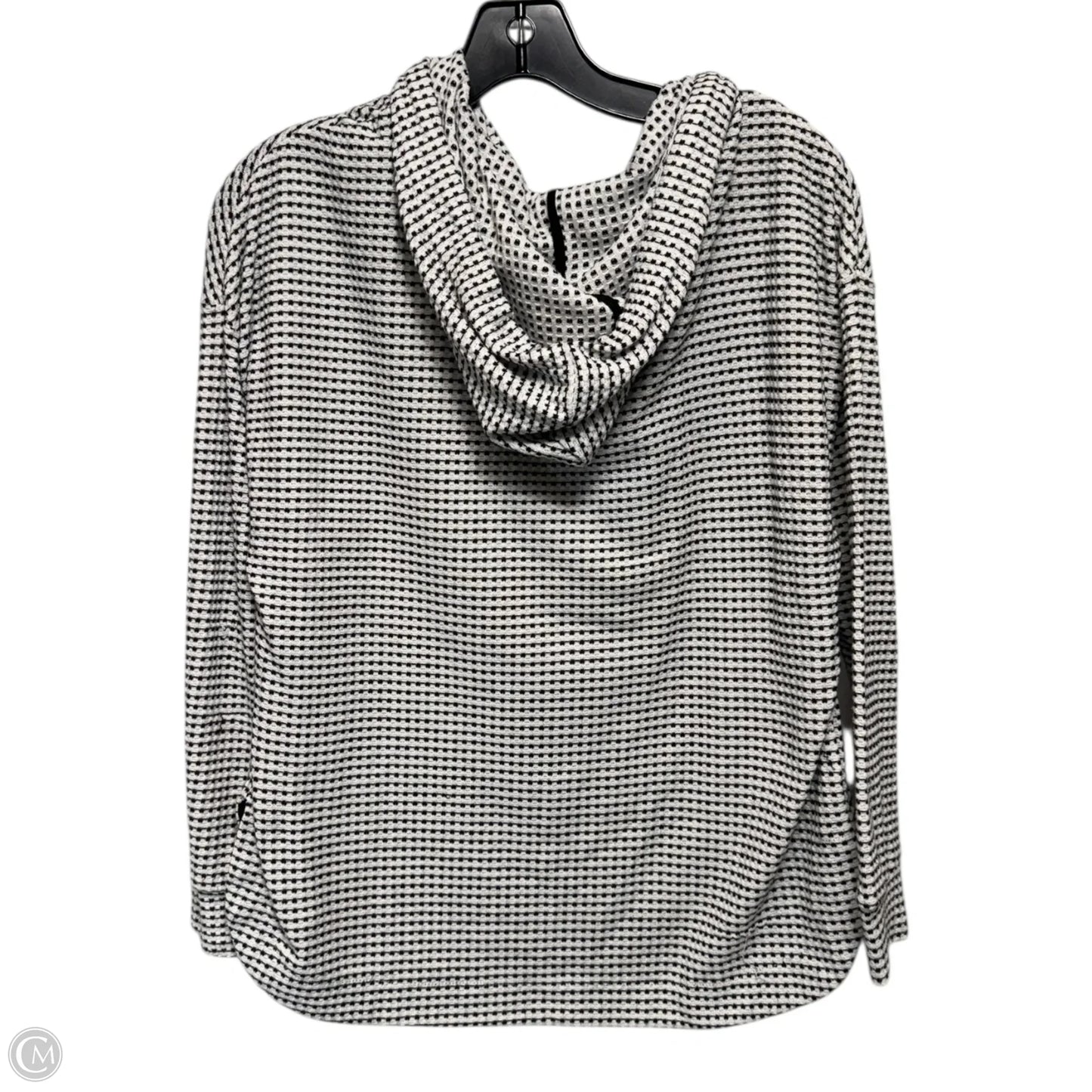 Athletic Sweatshirt Hoodie By Melloday In Black, Size: Xs