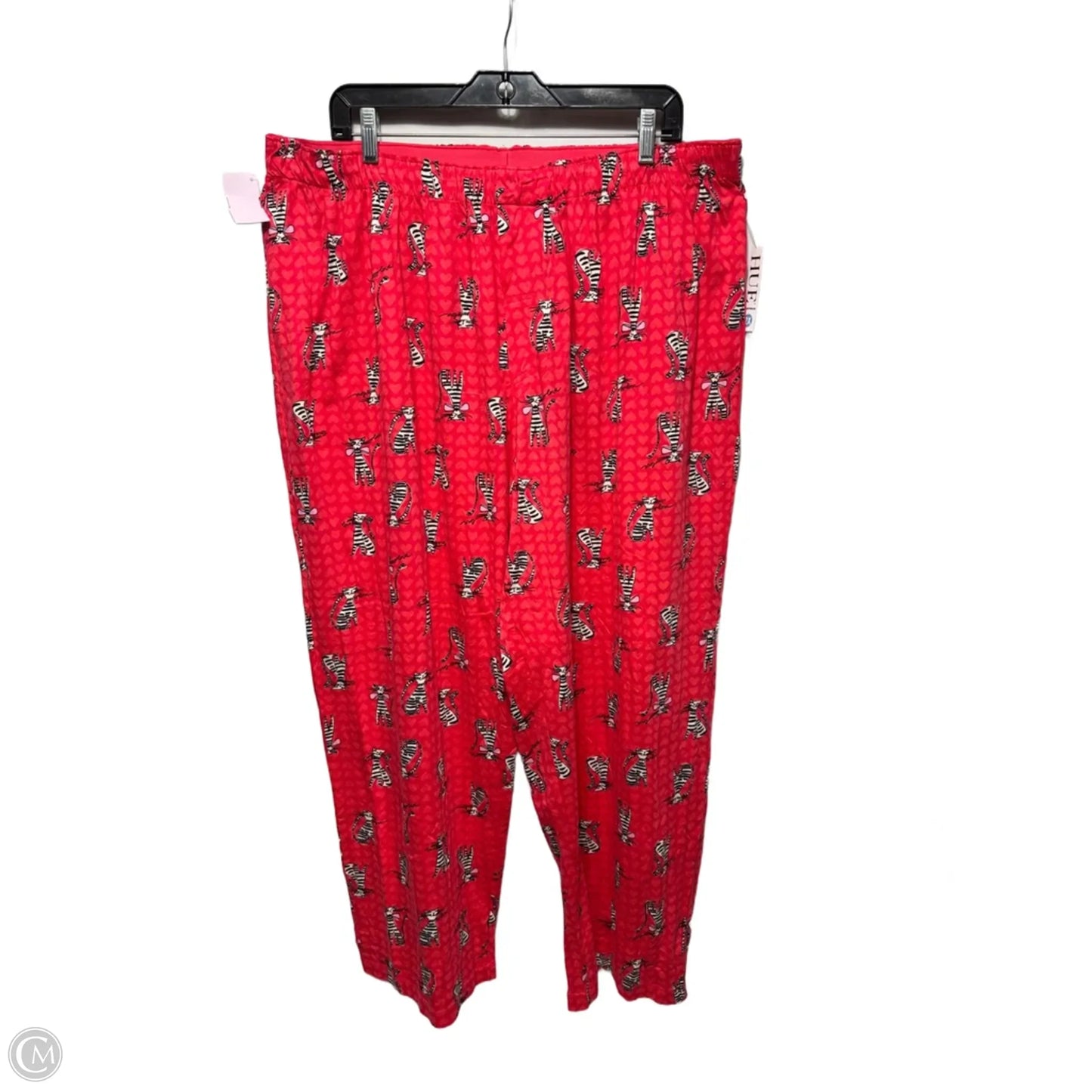 Cat Pants Lounge By Hue In Animal Print, Size: 2x