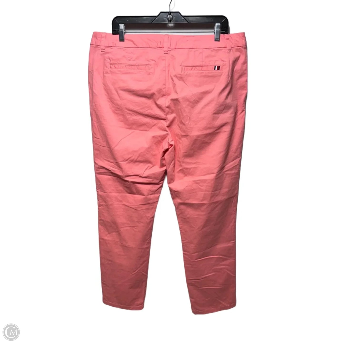 Pants Cropped By Tommy Hilfiger In Pink, Size: 16