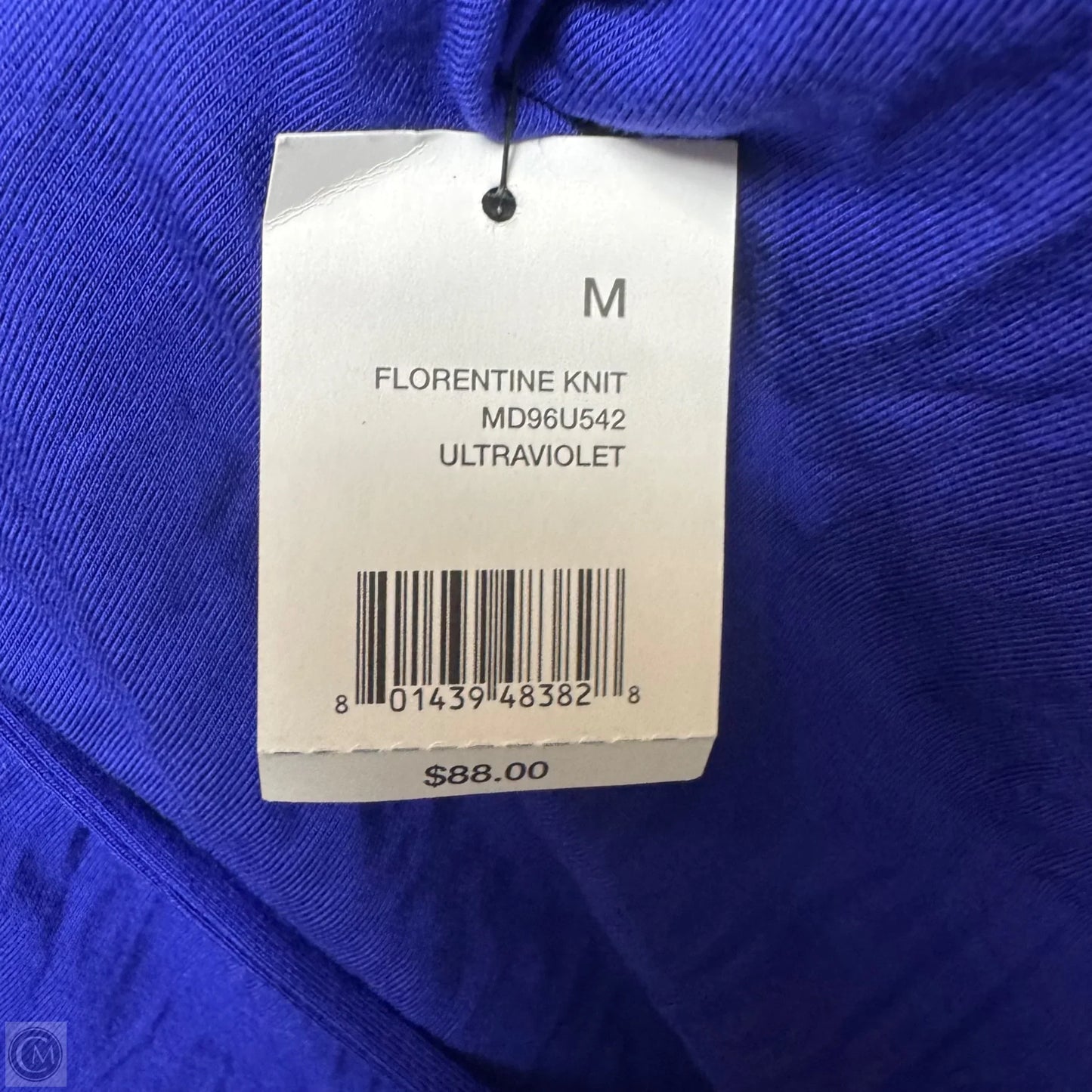 Florentine Knit Sweater Cardigan By Tahari In Ultraviolet, Size: M