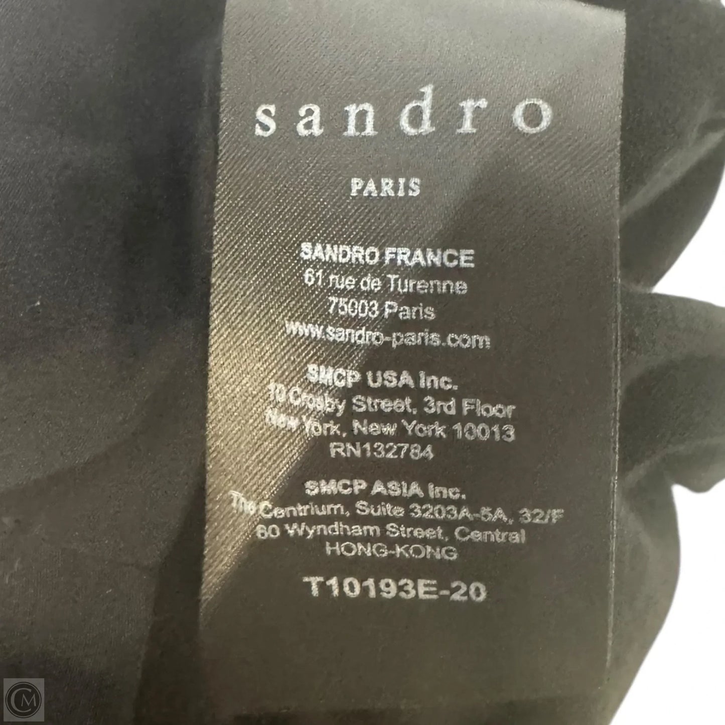 Silk & Linen Sleeveless Blouse Designer By Sandro, Size: Medium