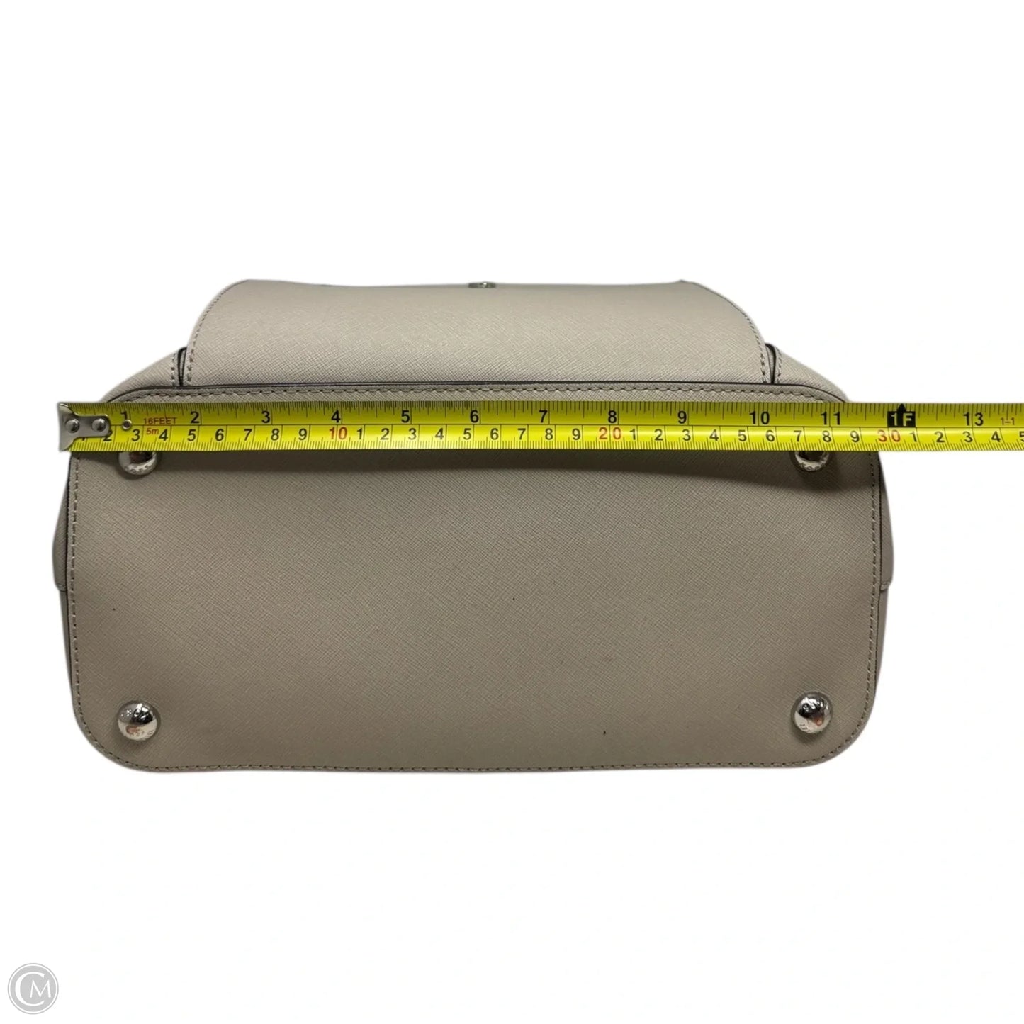 Jet Set Saffiano Tote Handbag Designer By Michael Kors, Size: Medium