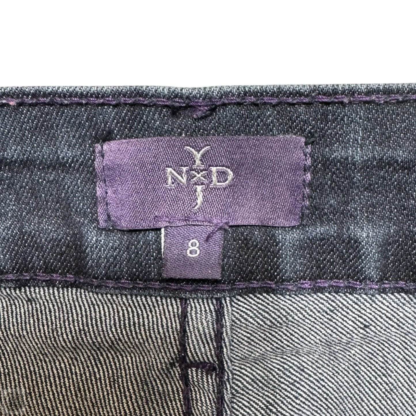 Jeans Straight By Not Your Daughters Jeans In Blue Denim, Size: 8