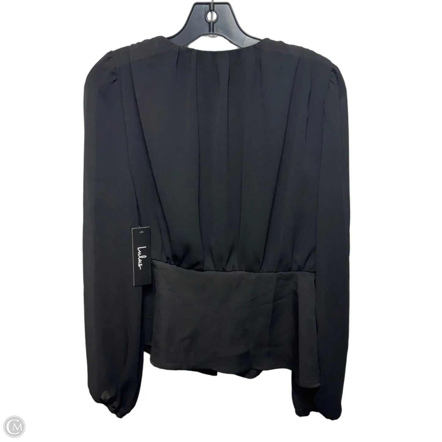 Top Long Sleeve By Lulus In Black, Size: Xs