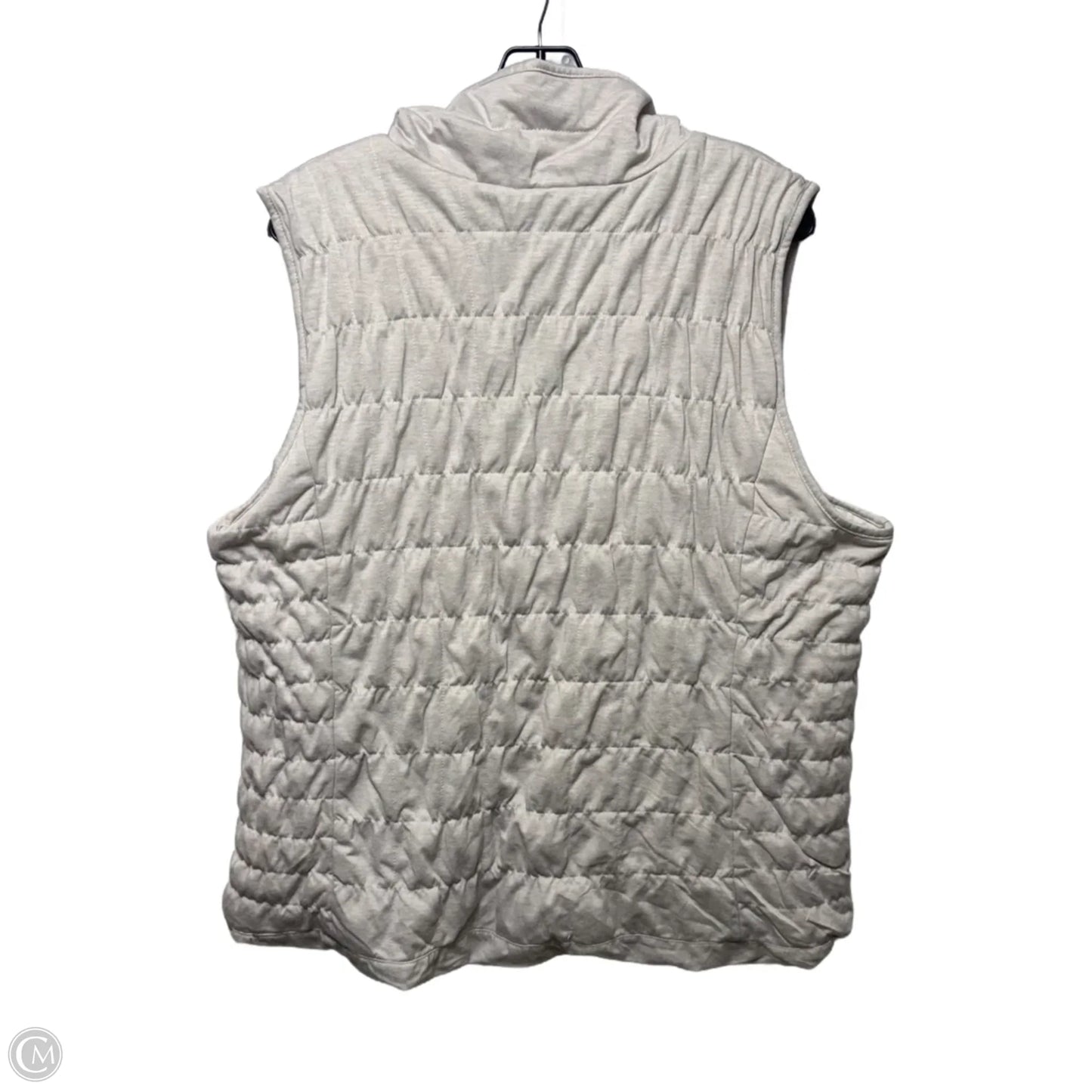 Vest Puffer & Quilted By Bagatelle In Taupe, Size: 2x