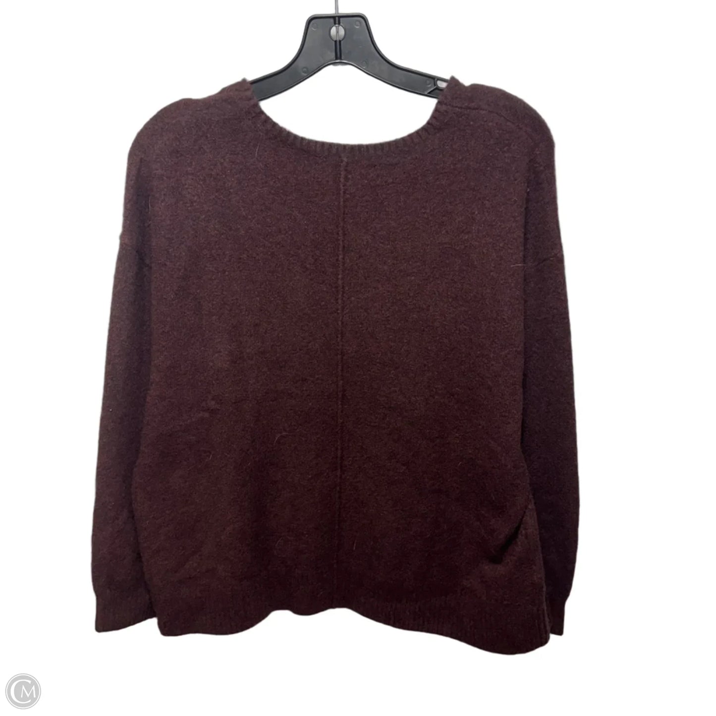 Sweater By Loft In Maroon, Size: S
