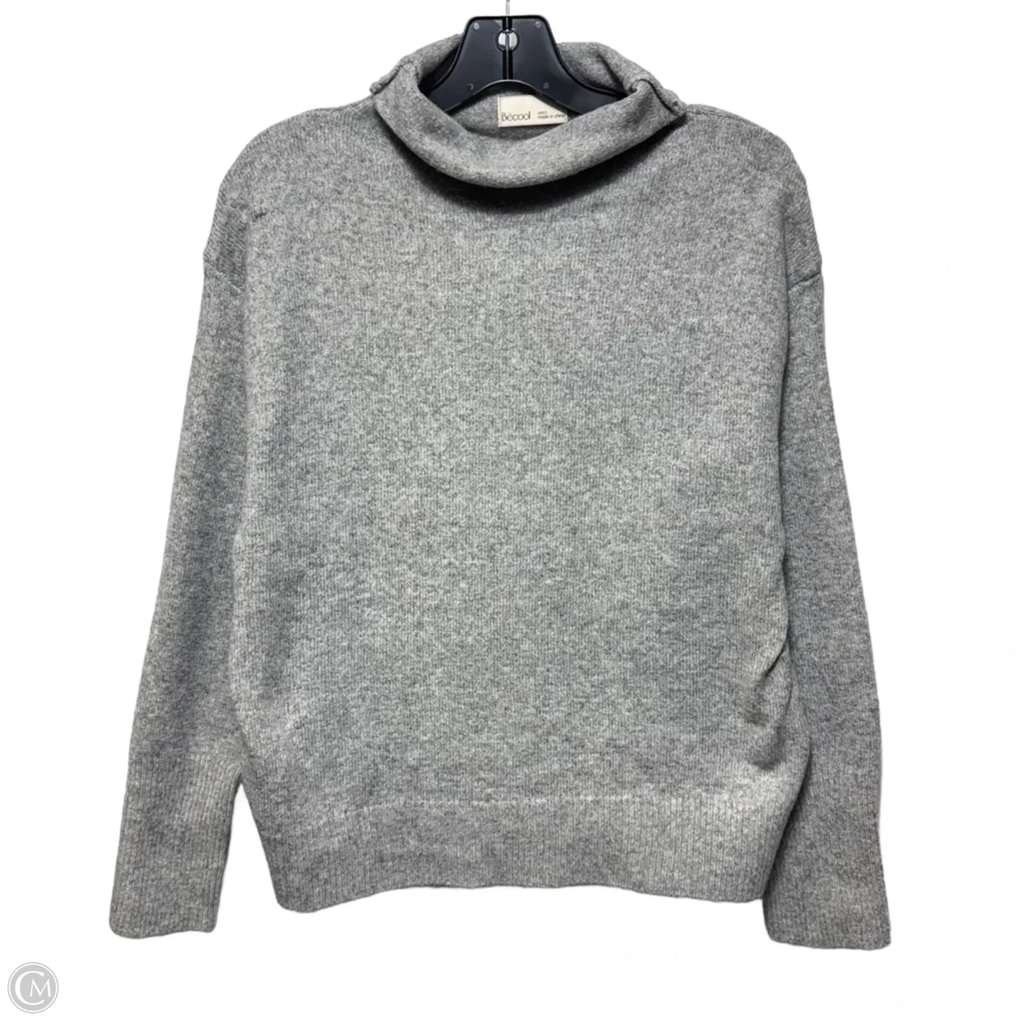 Sweater By Be Cool In Grey, Size: L