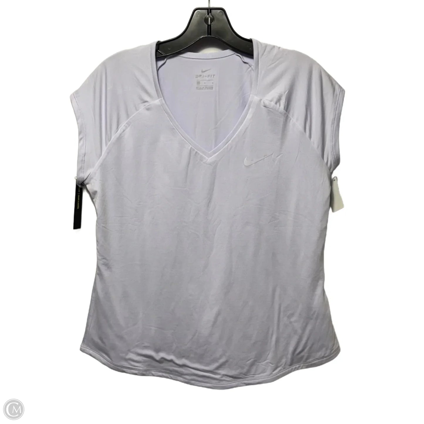 Slim Fit Athletic Top Short Sleeve By Nike Apparel In Purple, Size: L