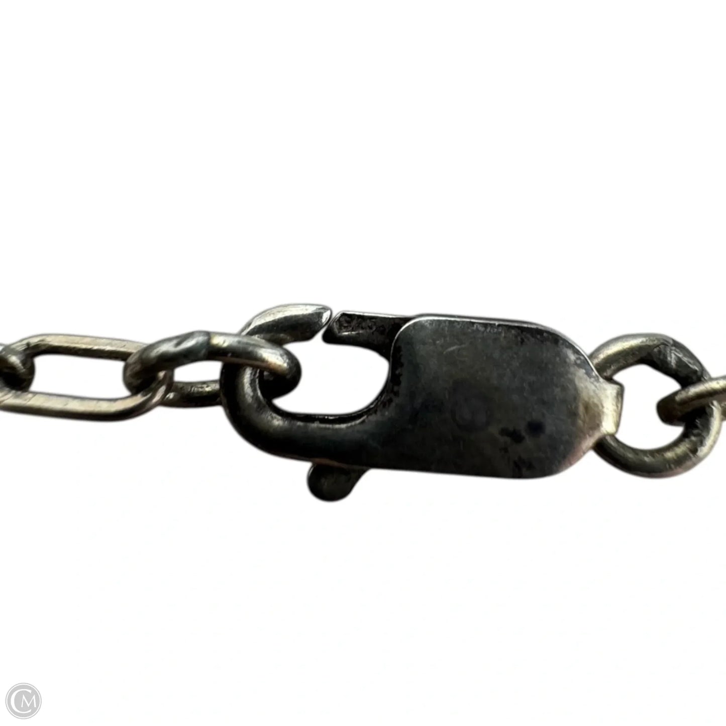 Red Stone Pendant Necklace Mexican Sterling Silver