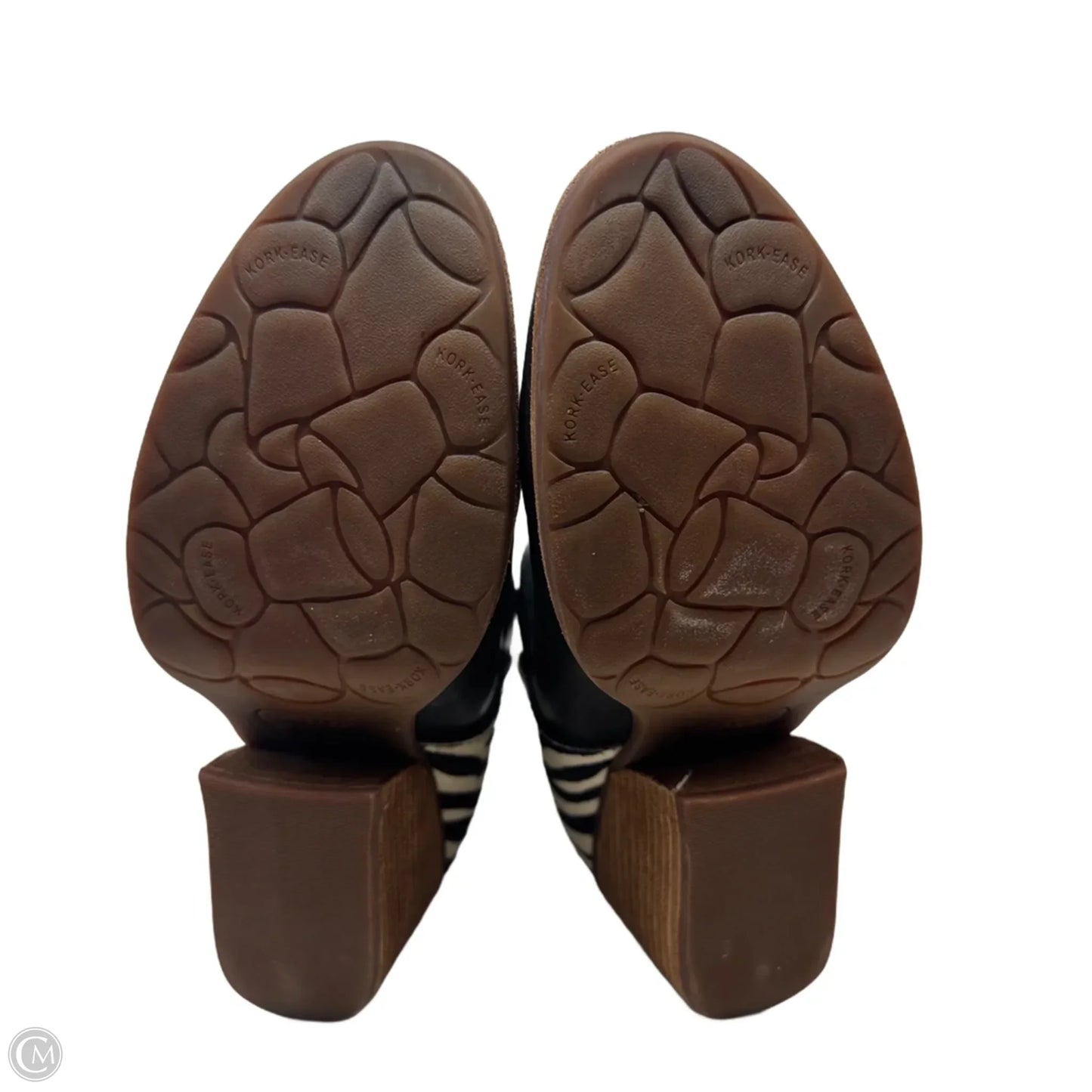 Chandra Boots Ankle Heels By Kork Ease In Animal Print, Size: 9.5