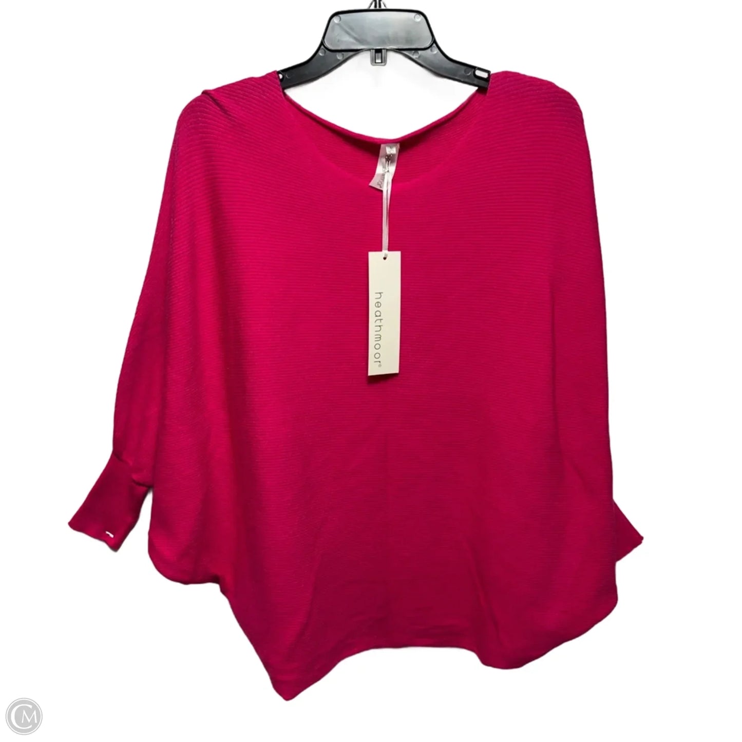 Sweater By Heathmoor In Pink, Size: L