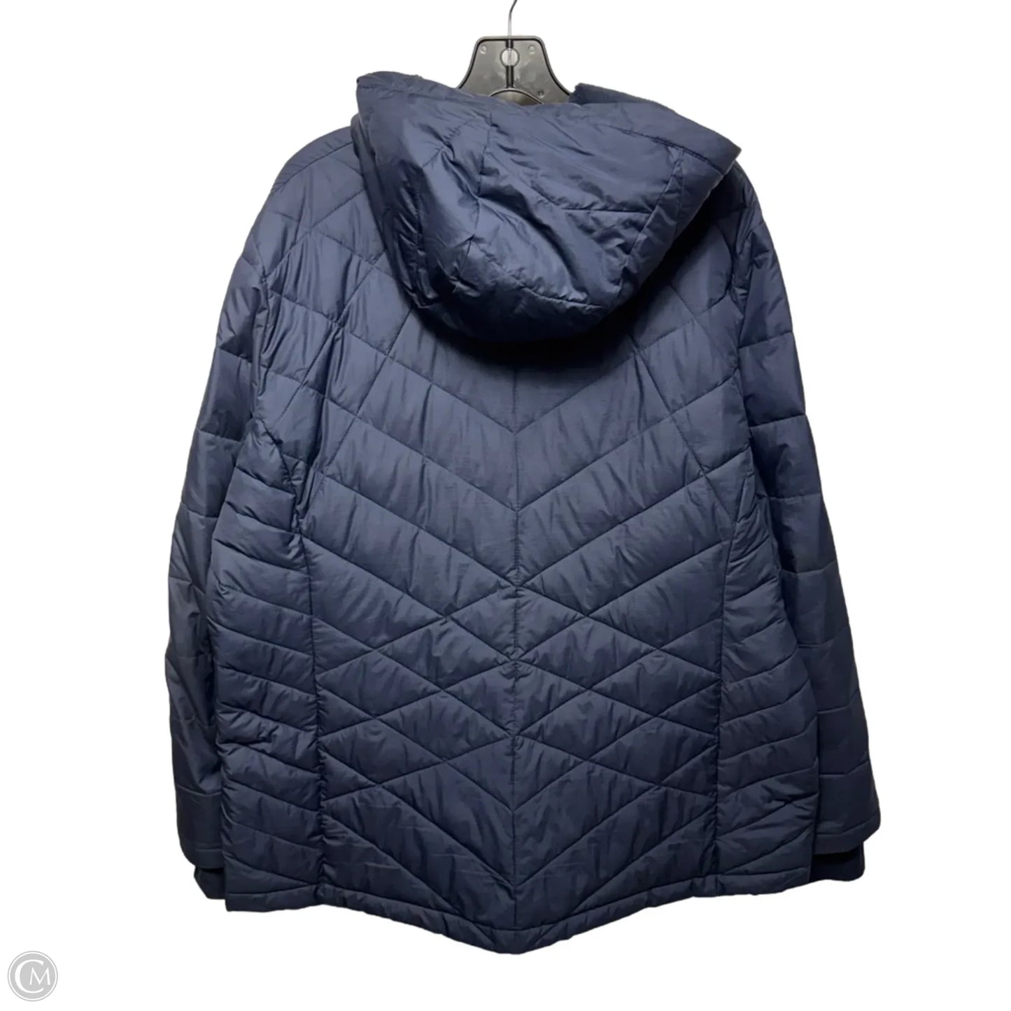 Jacket Puffer & Quilted By Columbia In Navy, Size: 2x