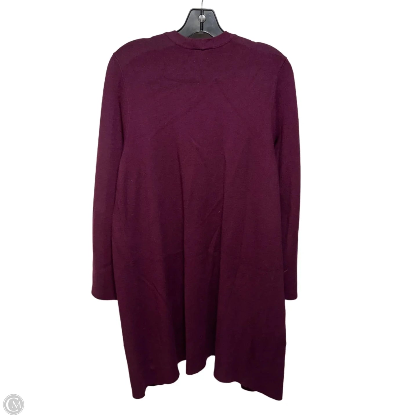Everyday Soft Duster Open Front Sweater By Torrid In Purple, Size: 2X