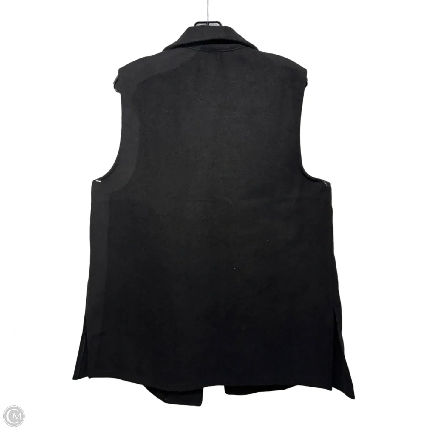 Vest Fleece By Melloday In Black, Size: 2x