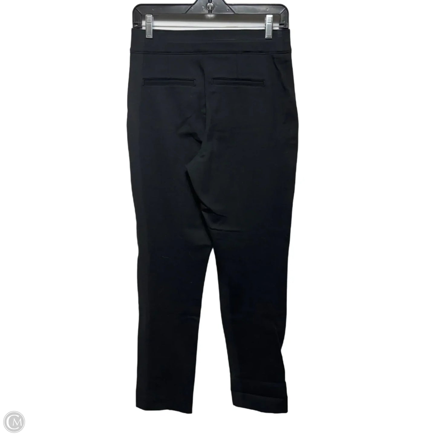 Slim Straight Pants Leggings By Spanx In Black, Size: M Tall