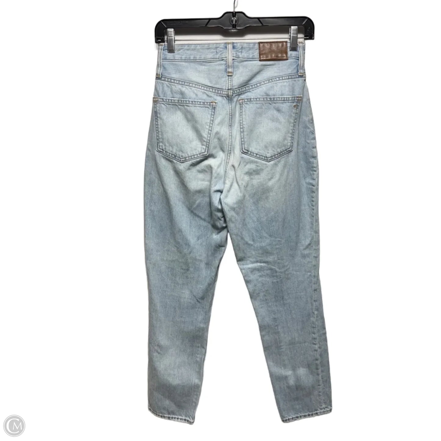 Jeans Skinny By Madewell In Blue Denim, Size: 0/24