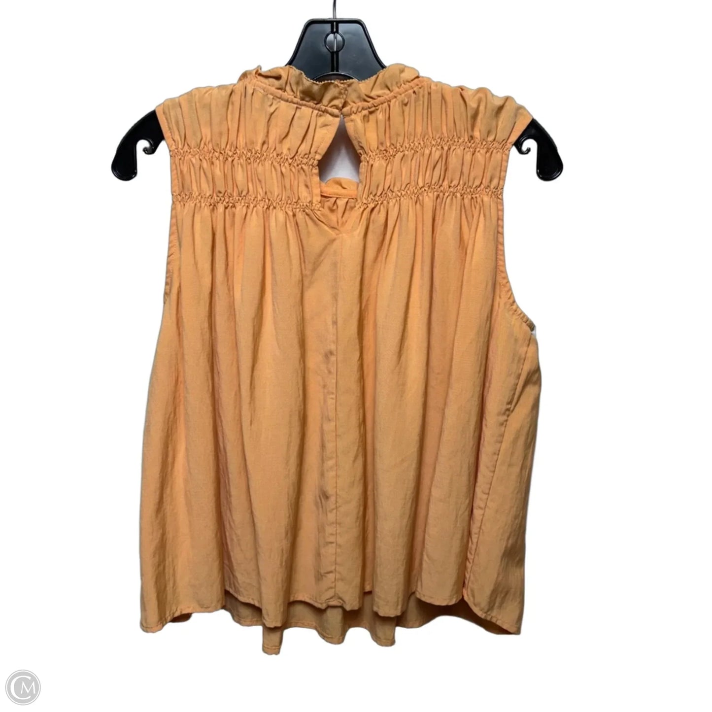 Top Sleeveless By Gilli In Orange, Size: M