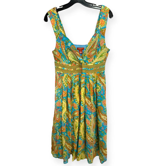 Sea of Dreams 100% Silk Dress By Sundance  Size: 8