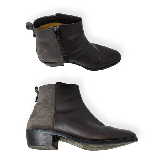 Carmen Semi Matte Calf Leather Boots Designer By Coach  Size: 9.5