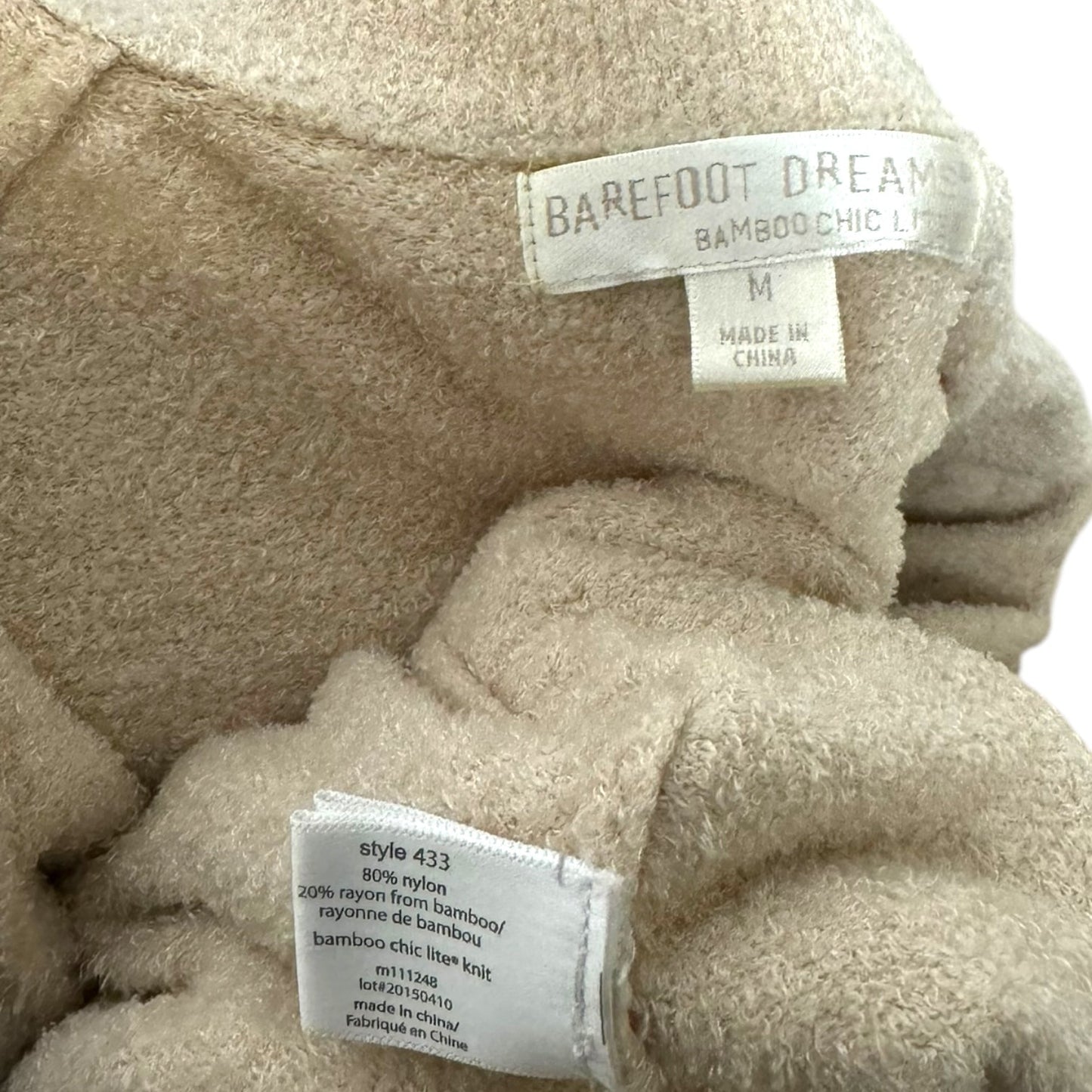 BambooChic Lite Sweater Cardigan By Barefoot Dreams In Cream, Size: M