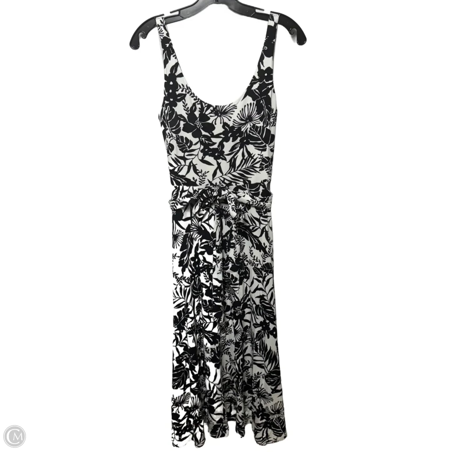 Dress Casual Maxi By Loft In Black & White, Size: Sp