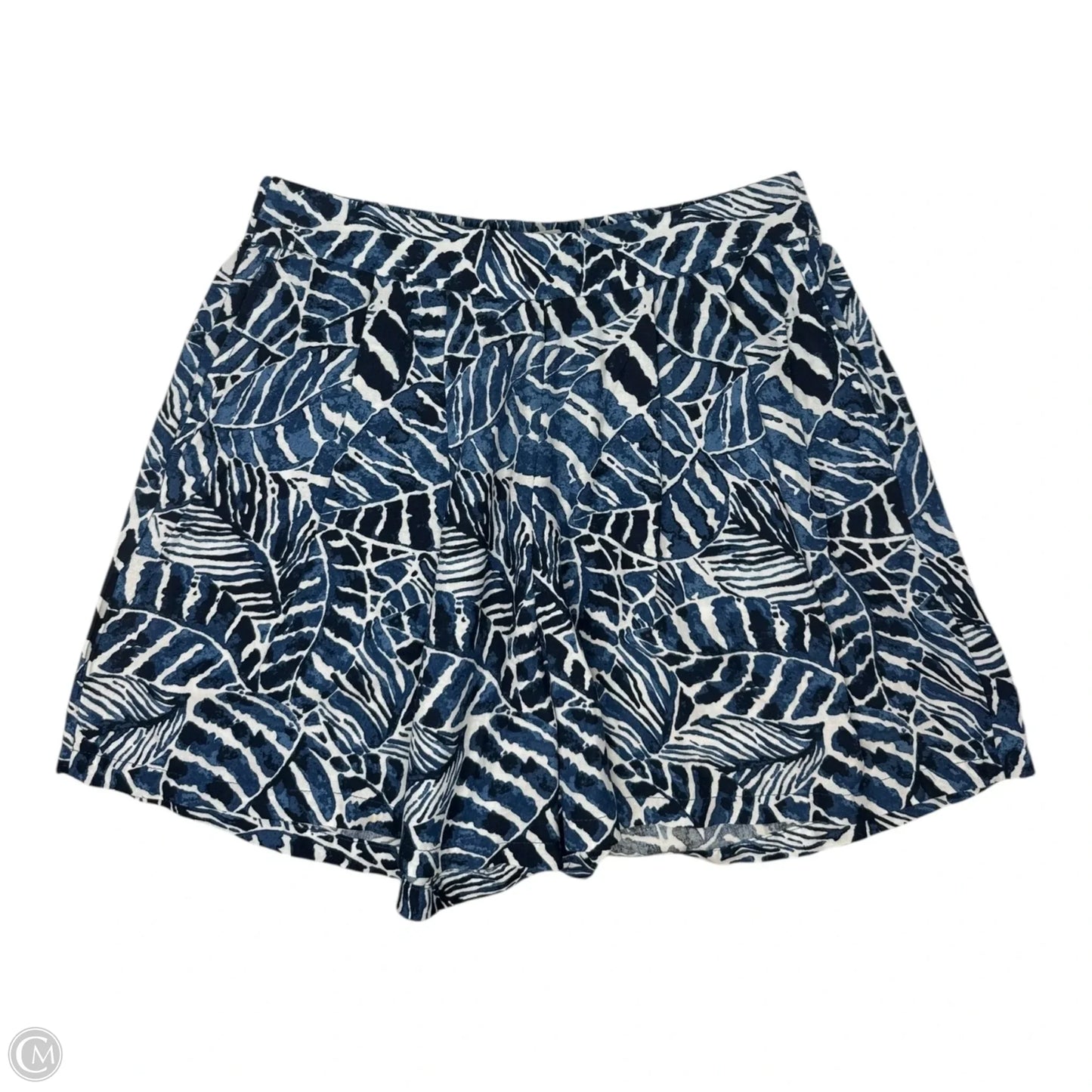 Shorts By H&m In Blue & White, Size: 2