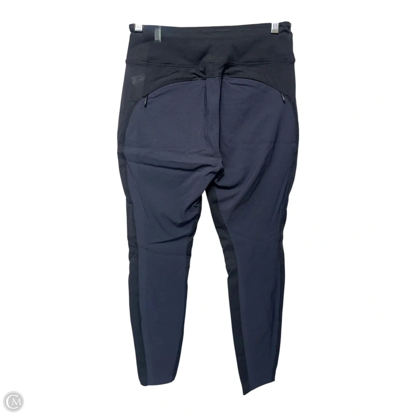 Athletic Pants By Athleta In Black & Blue, Size: 6