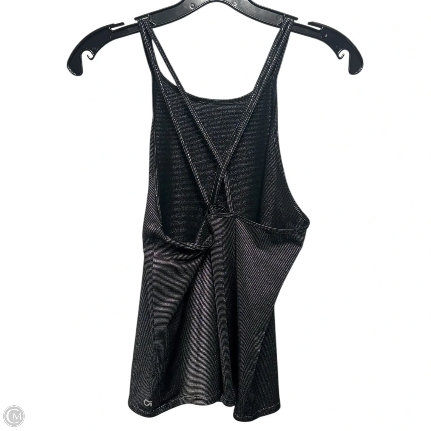 Athletic Tank Top By Gapfit In Silver, Size: S