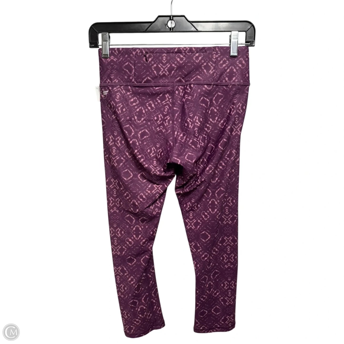 Athletic Leggings Capris By Fabletics In Purple, Size: Xs