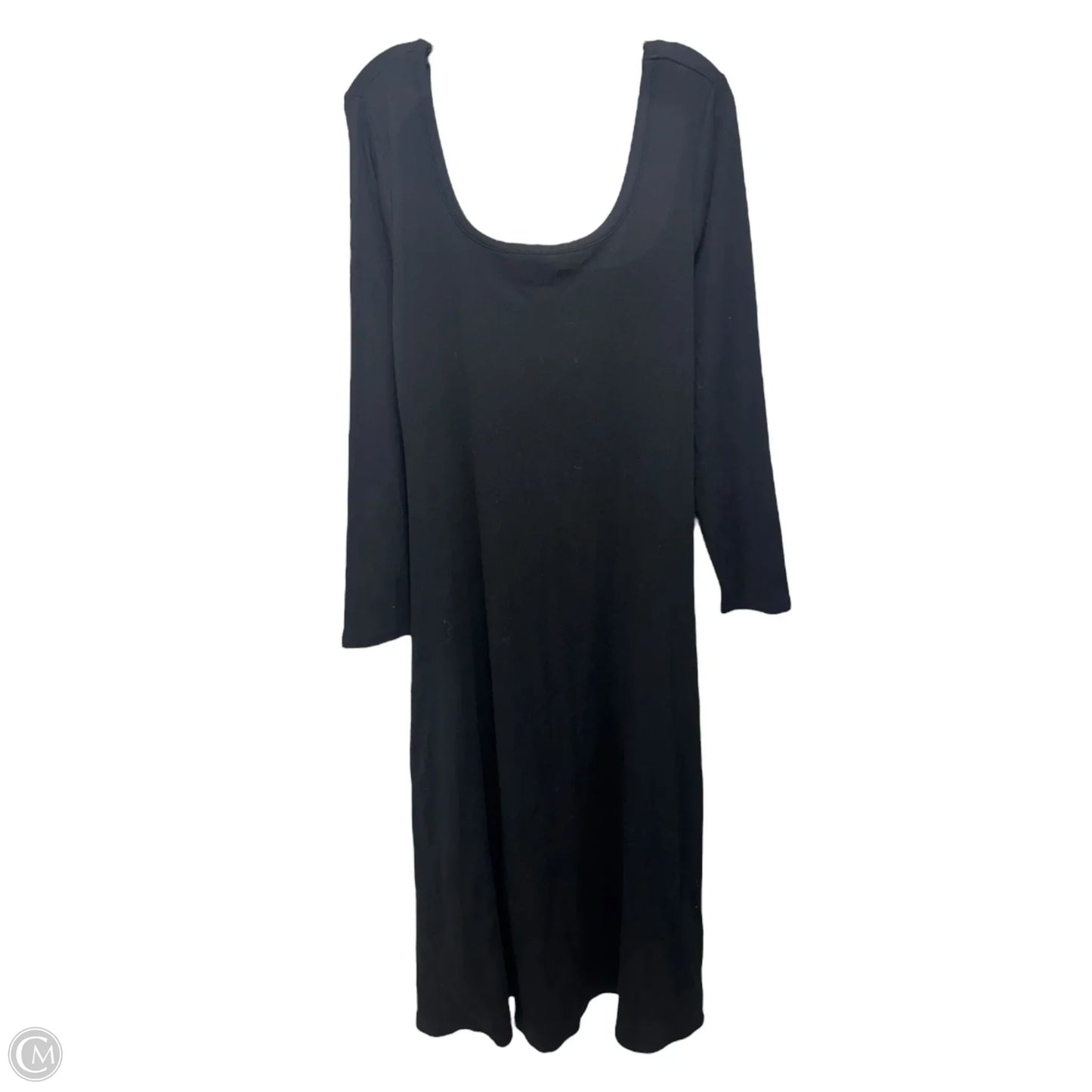 Ribbed Dress Casual Maxi By Old Navy In Black, Size: Xl