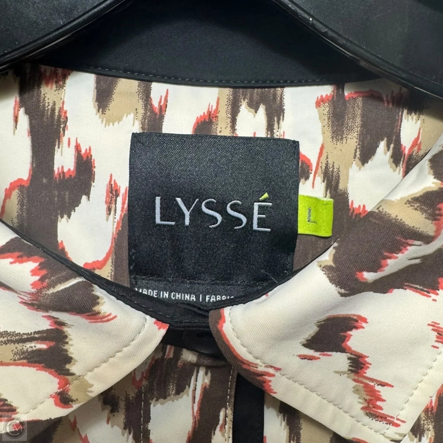 Top Long Sleeve By Lysse In Multi-colored, Size: L