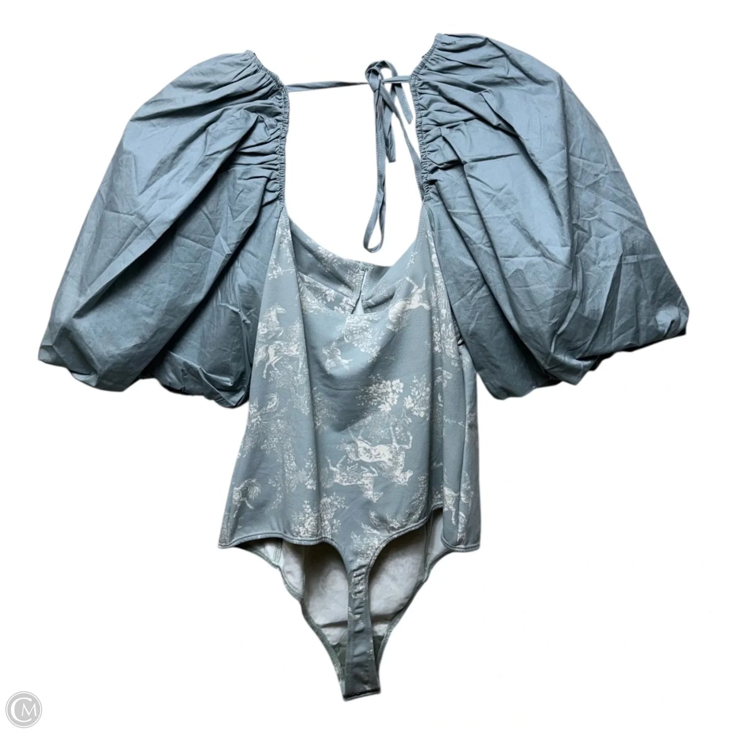 Bodysuit By Free People In Aqua, Size: L