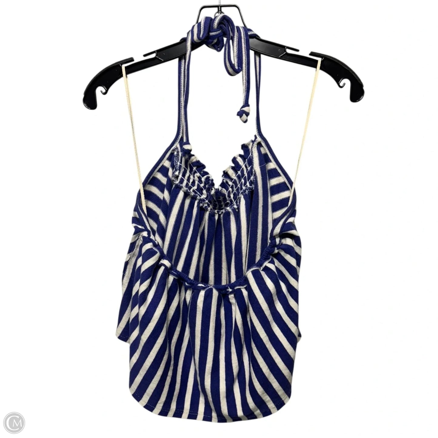 Coastal Town Halter Top Sleeveless By We The Free In Striped Pattern, Size: XS