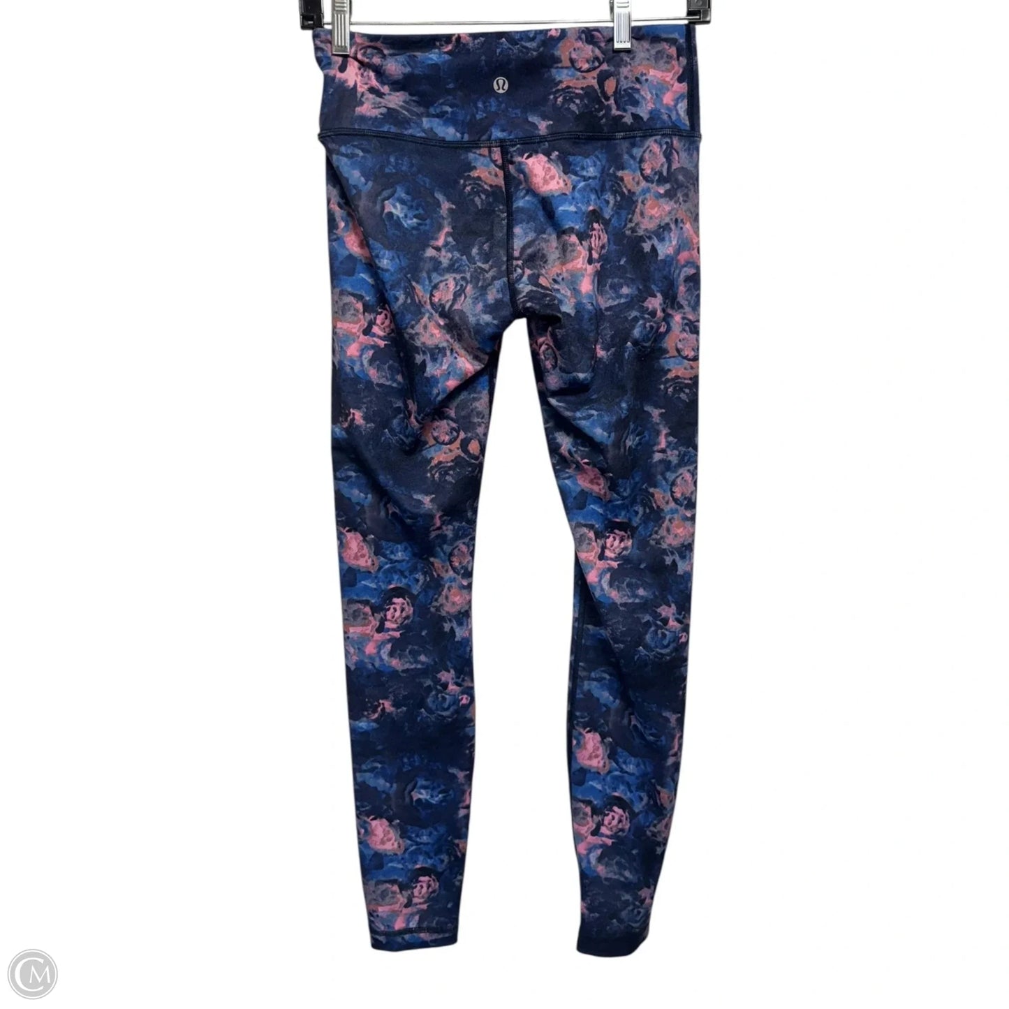 Athletic Leggings By Lululemon In Blue & Pink, Size: 6