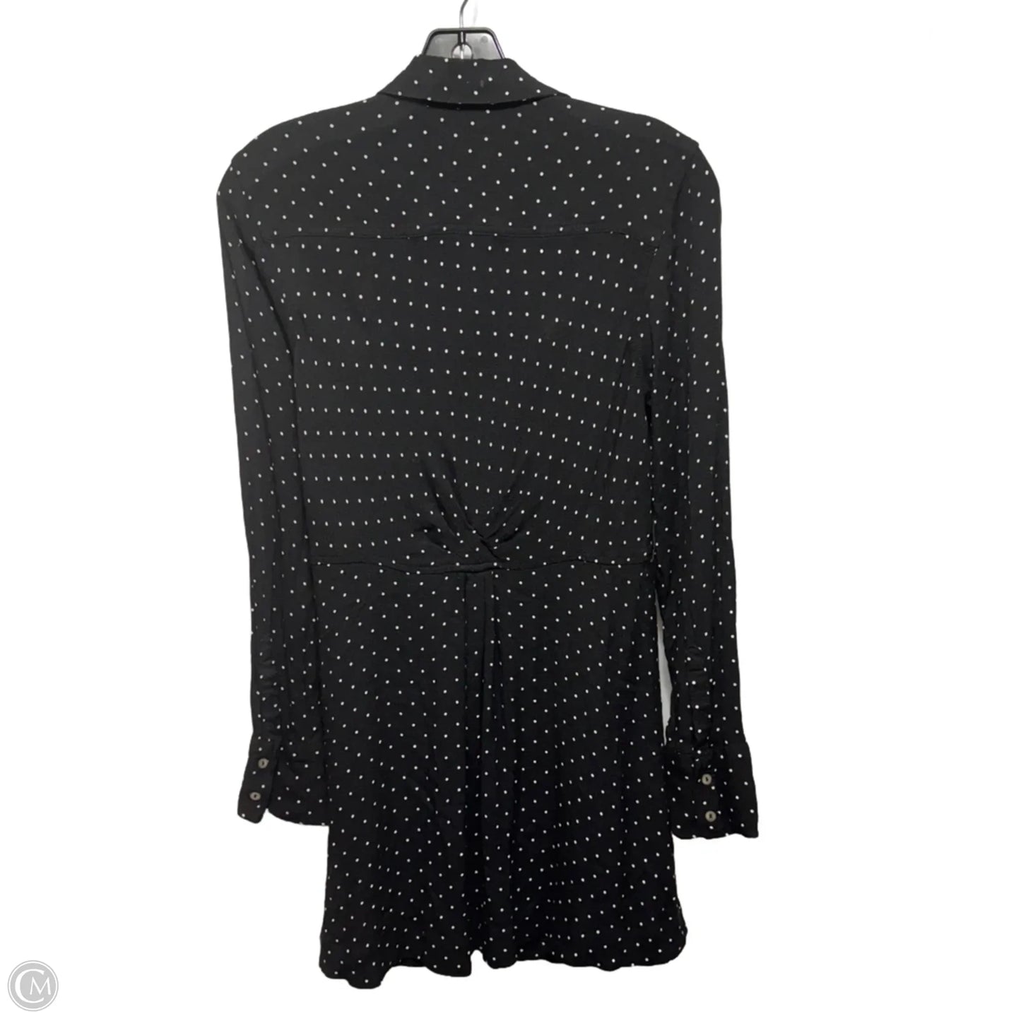 This Town Printed Top By Free People In Polkadot Pattern, Size: M