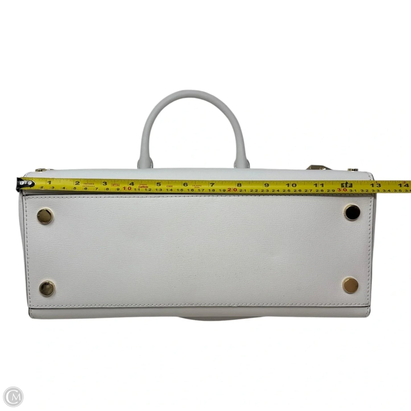 Sylvie Studded Handbag Leather By Michael By Michael Kors, Size: Medium