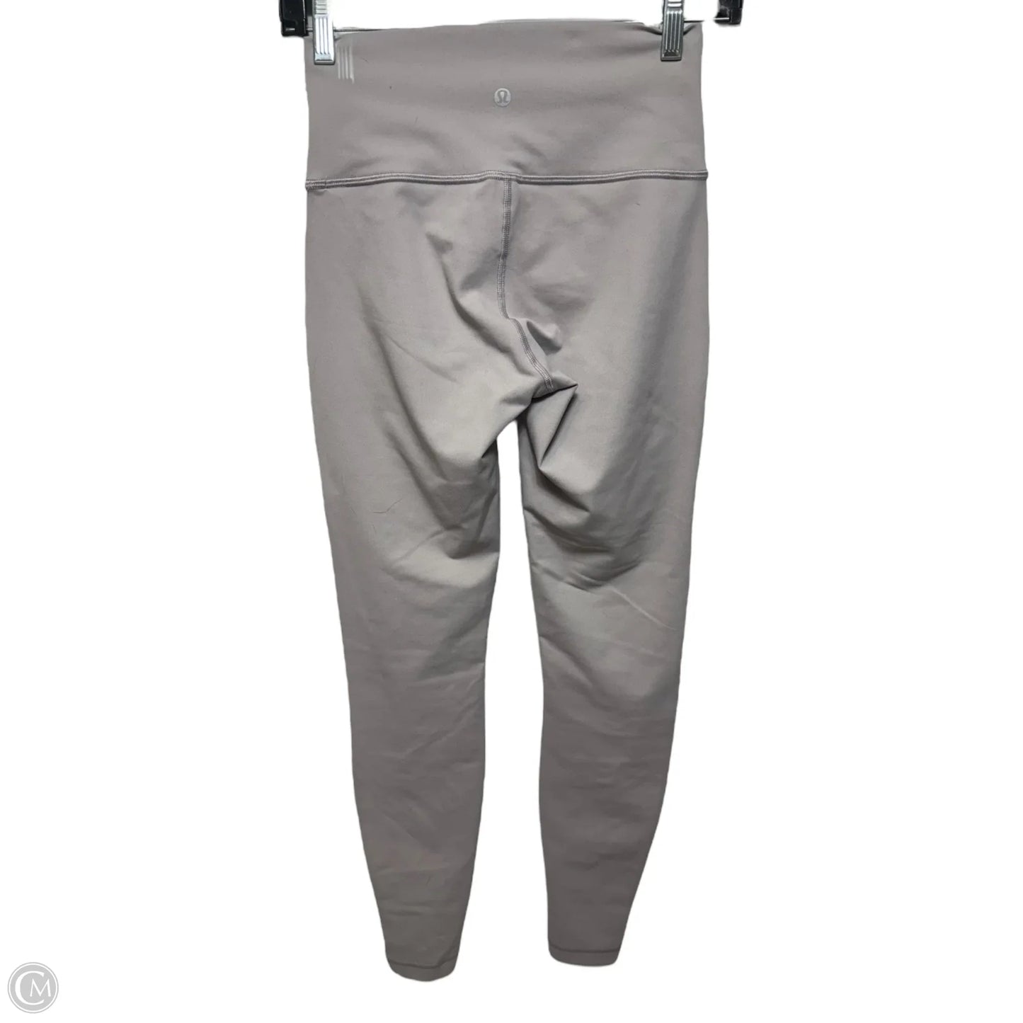 Athletic Leggings By Lululemon In Grey, Size: 6