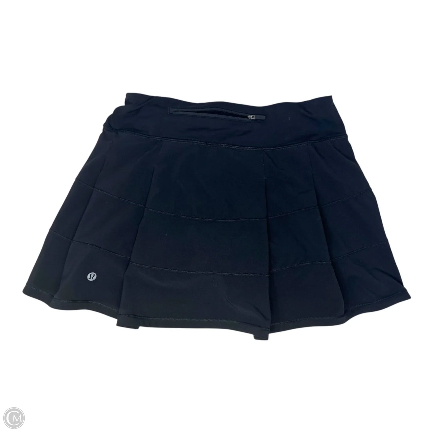 Athletic Skort By Lululemon In Black, Size: 6