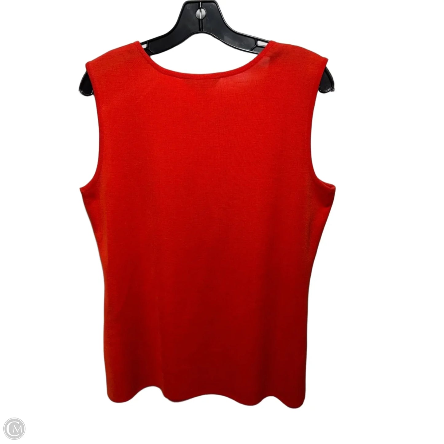 Tank Top By Misook In Orange, Size: M