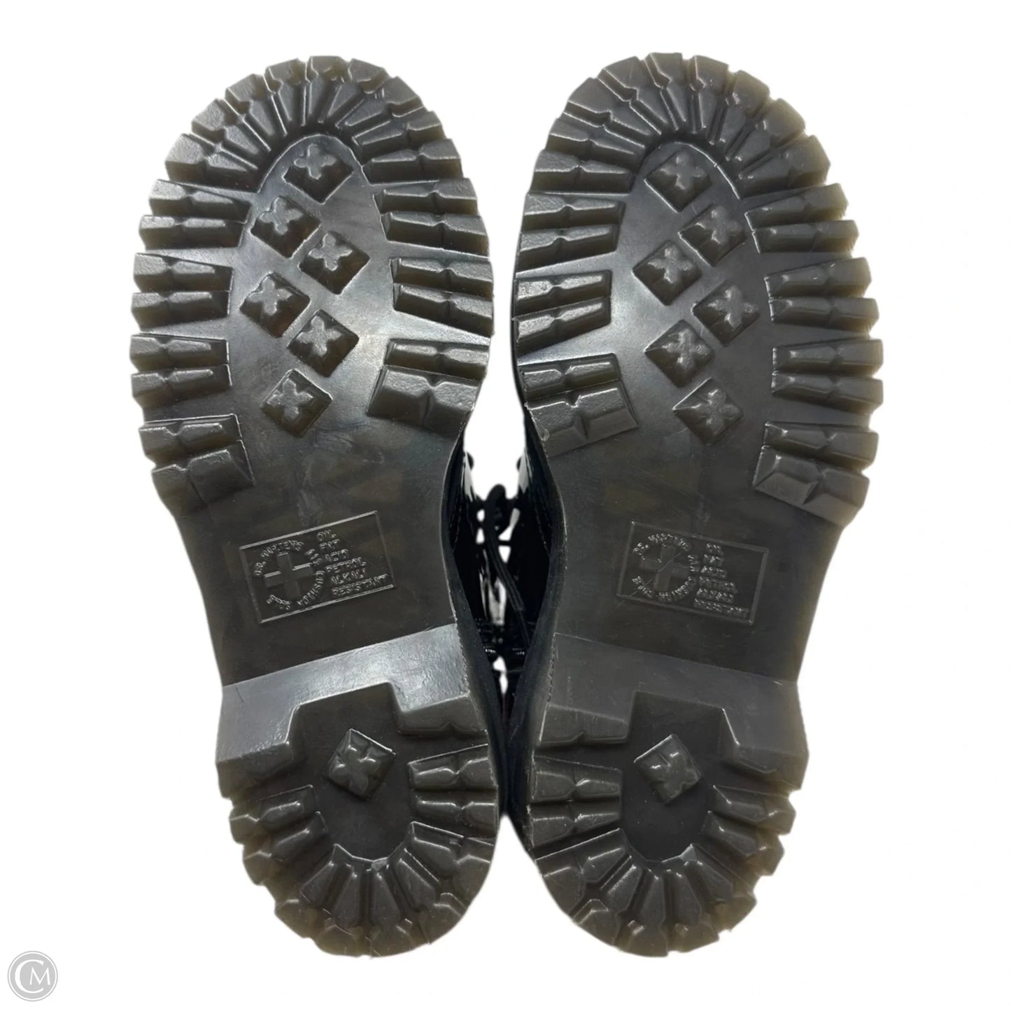 Jadon Platform Boots Combat By Dr Martens In Black, Size: 5