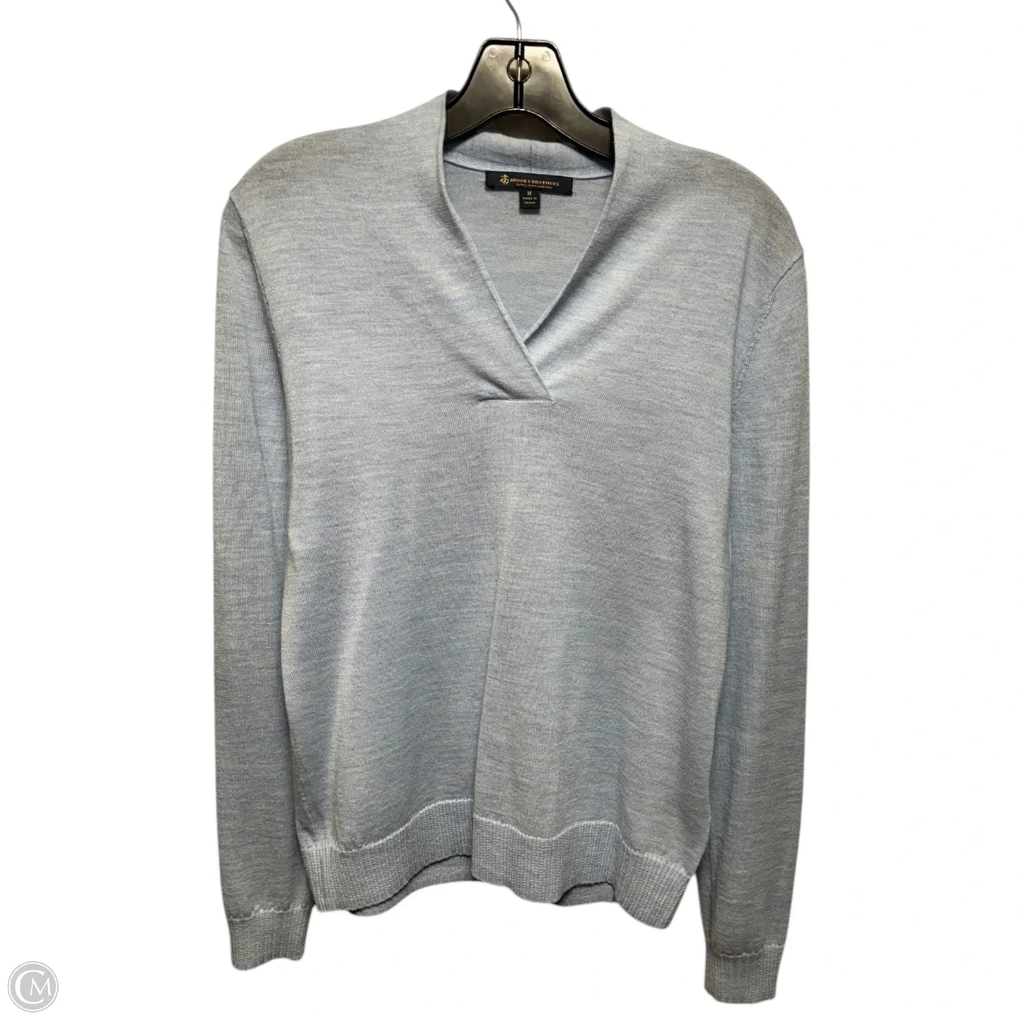 Merino Sweater By Brooks Brothers In Blue, Size: M