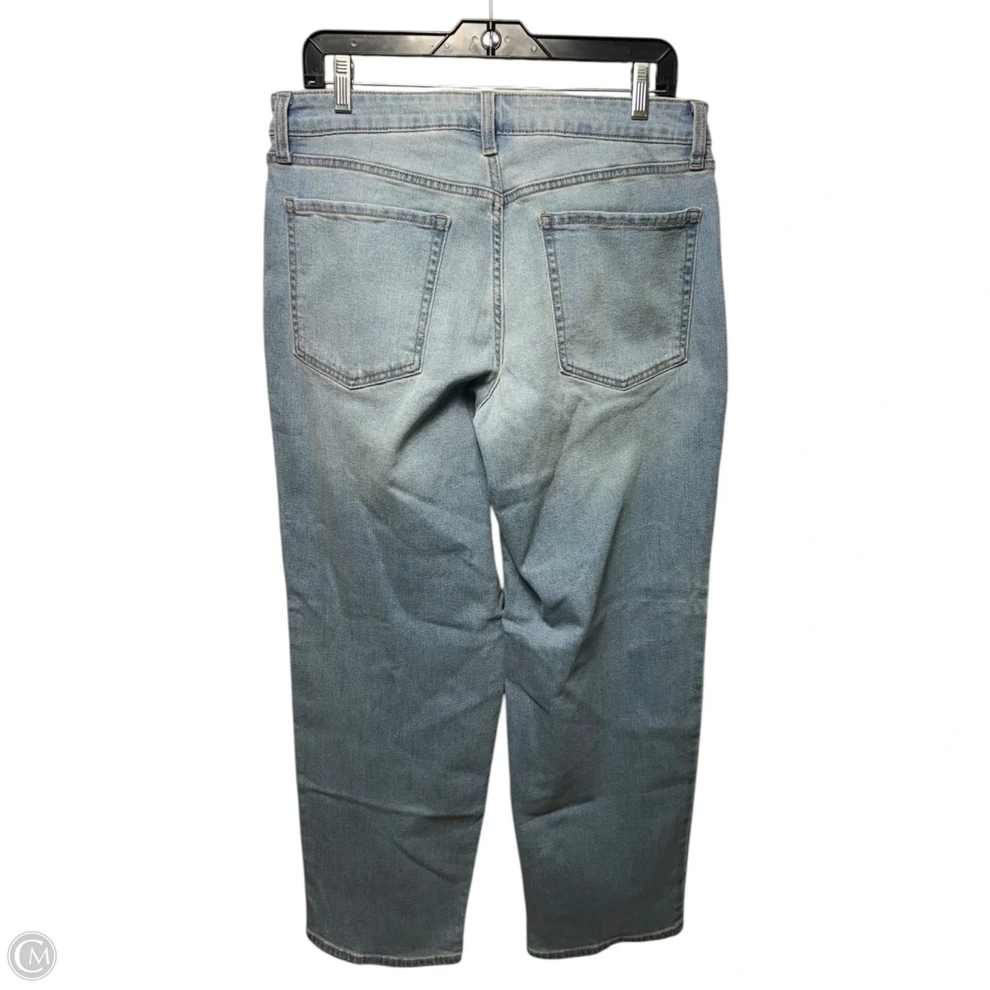 High Rise Loose Jeans Boyfriend By Old Navy In Blue Denim, Size: 12