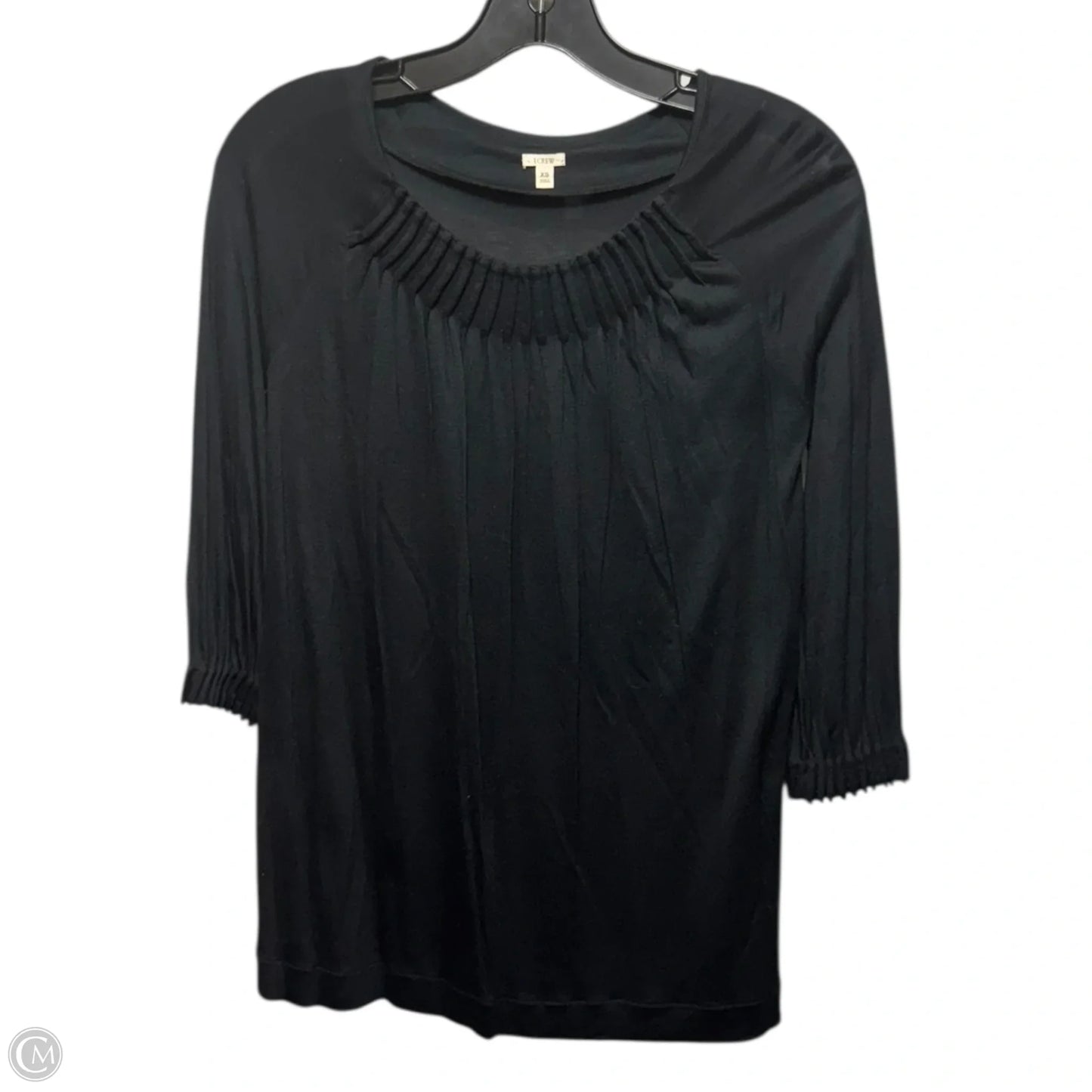 Top Long Sleeve By J. Crew In Black, Size: Xs