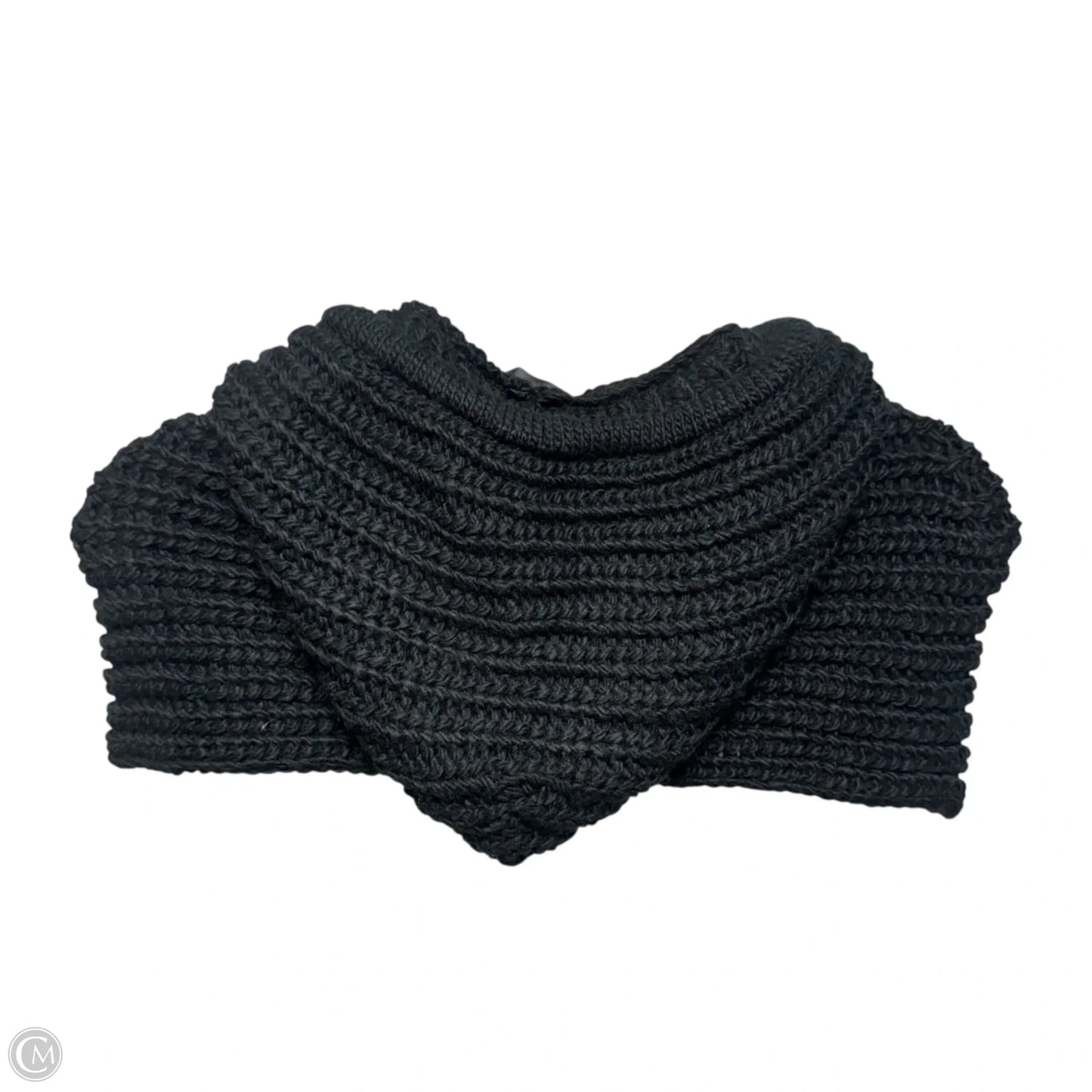 Hooded Scarf Winter By Anthropologie In Black