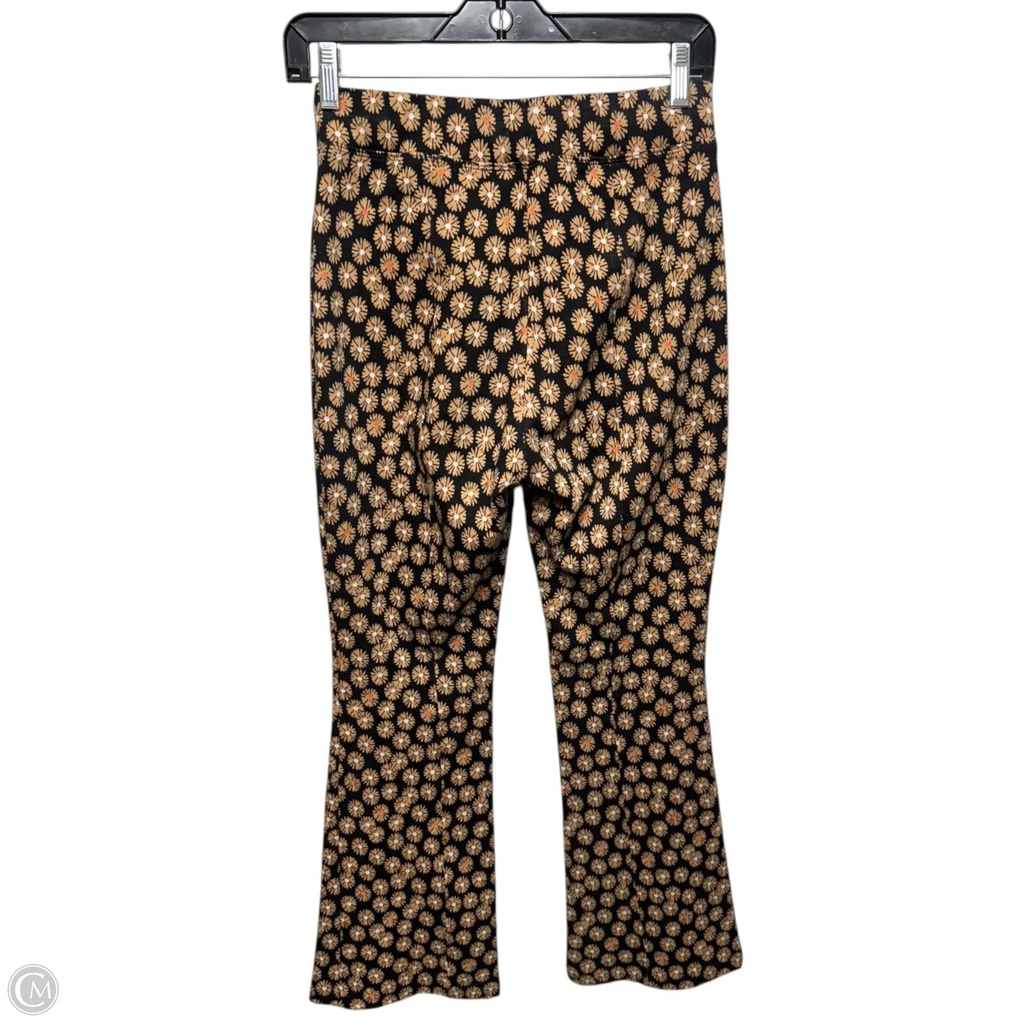 Sabine Knit Flare Pants By Maeve In Floral Print, Size: Xs