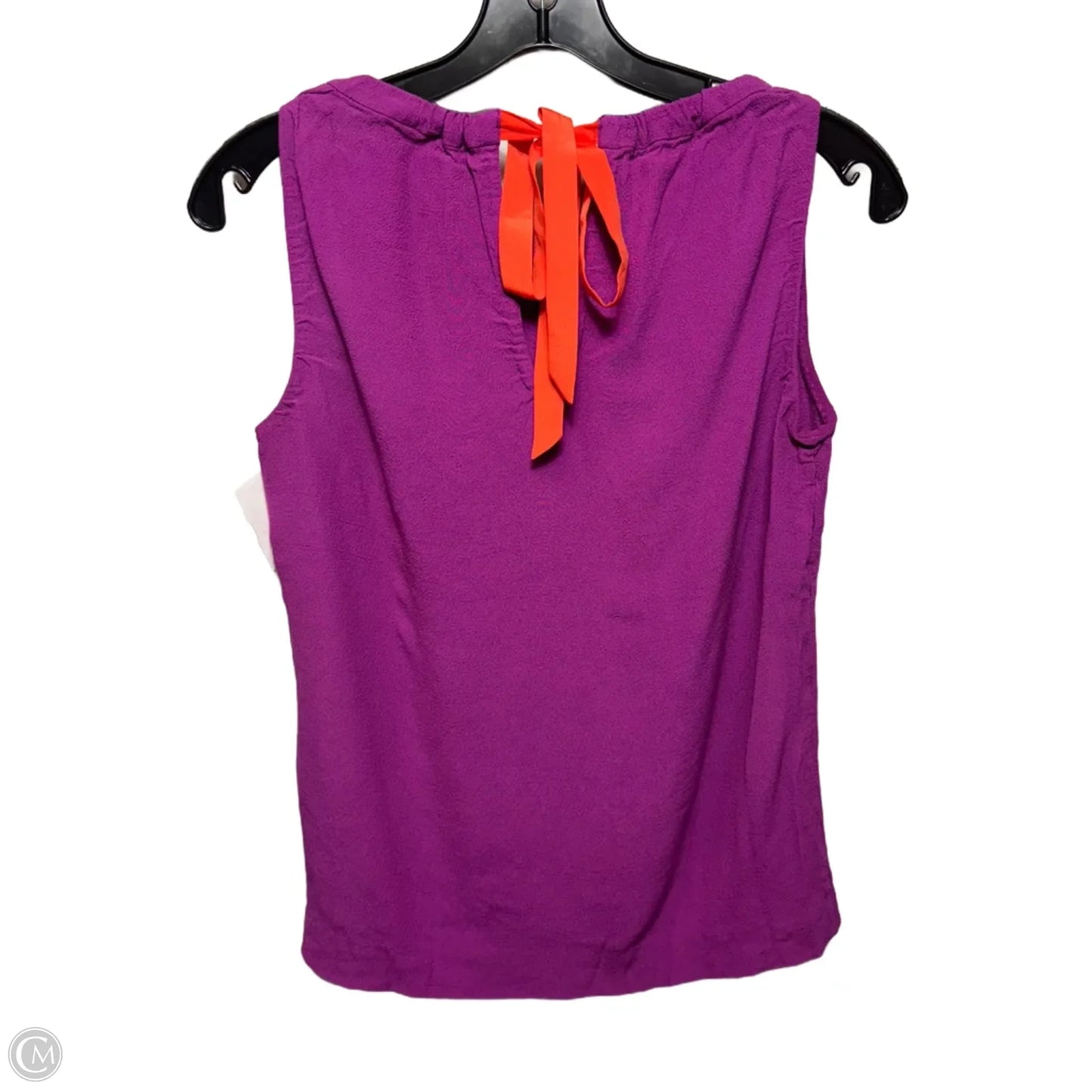 Tie Back Top Sleeveless Designer By Kate Spade In Purple, Size: S