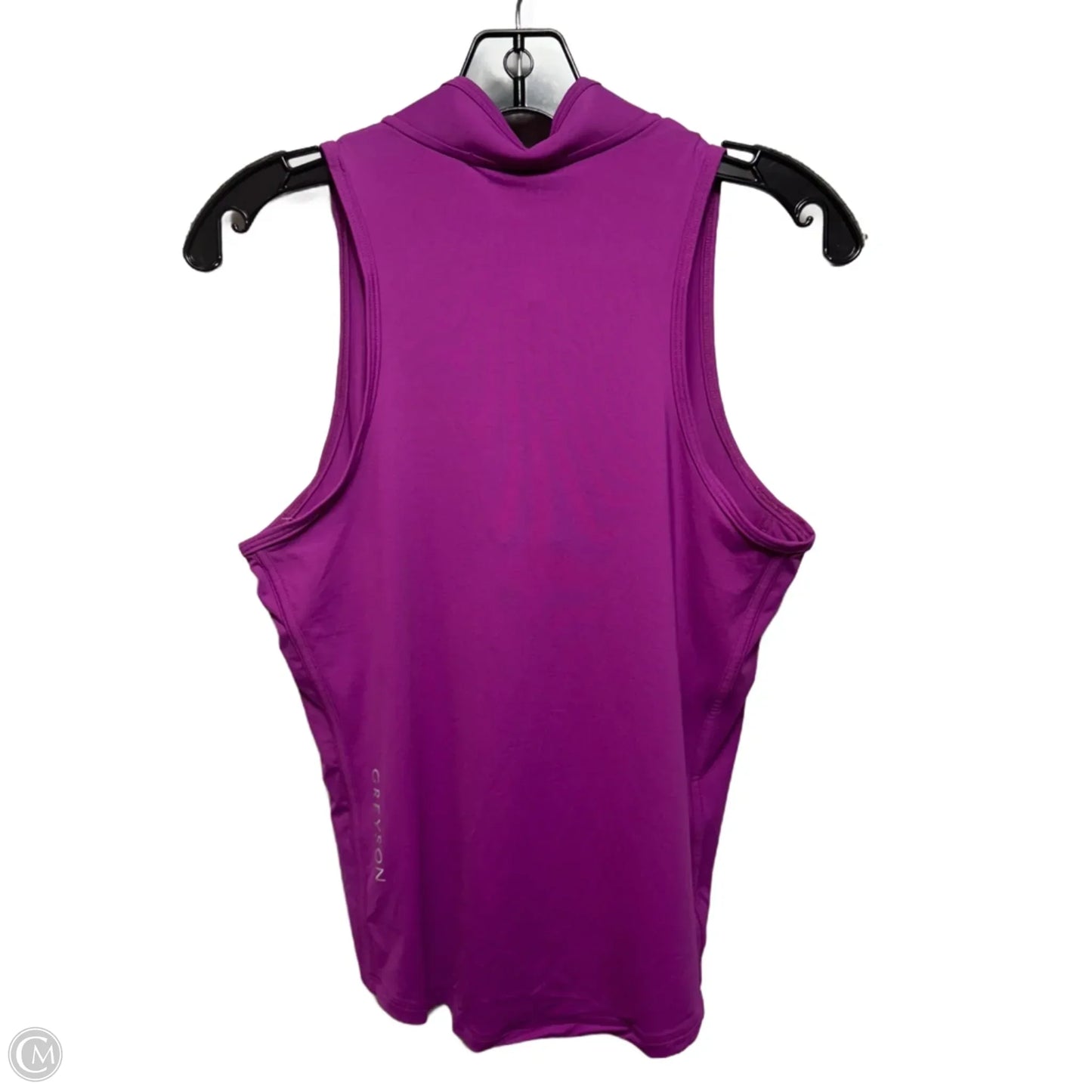 Athletic Tank Top By Greyson In Purple, Size: M